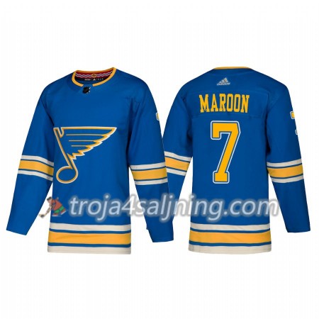 St. Louis Blues tröja Patrick Maroon 7 Alternate 2018-2019 Adidas Authentic - NHL Tröjor Herr